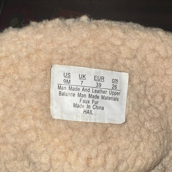 Khombu Multicolor Winter/Rain Duck Boots with leather & Fair Isle pattern size 9 - Picture 8 of 9